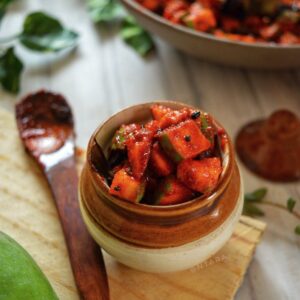 Grameena Ruchulu Authentic Andhra Mango Pickle – Homemade Aavakaya Style